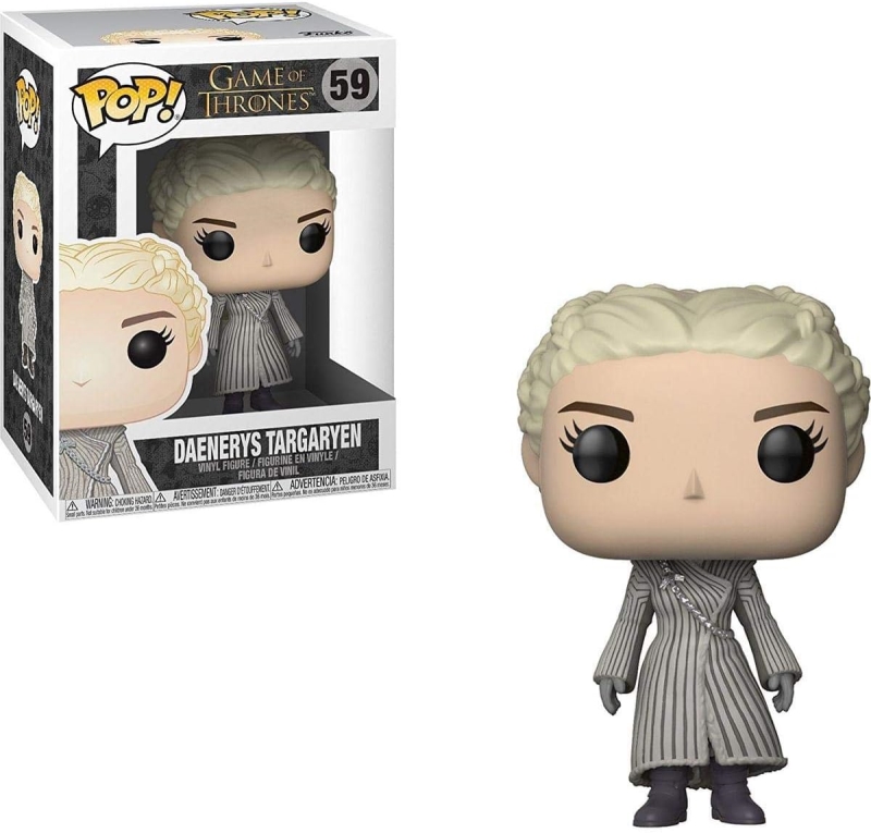 FUNKO ACTION FIGURES FUNKO POP GOT: DAENERYS W/ WHITE COAT FUNKO ACTION FIGURES FUNKO POP GOT: DAENERYS W/ WHITE COAT